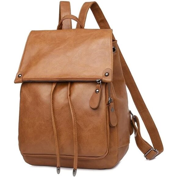 NEW Convertible‎ PU Leather Satchel Handbags and Shoulder Bag Size - Picture 2 of 6